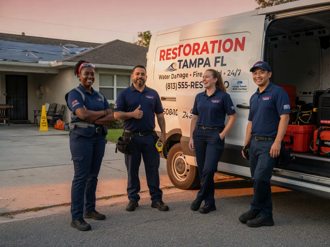 Water Damage Restoration company in Barren Springs, VA